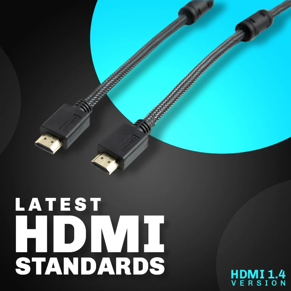 Cocount HDMI Cable 2m 8K 60Hz 48 Gbps Speed (Cotton Braided) view 3